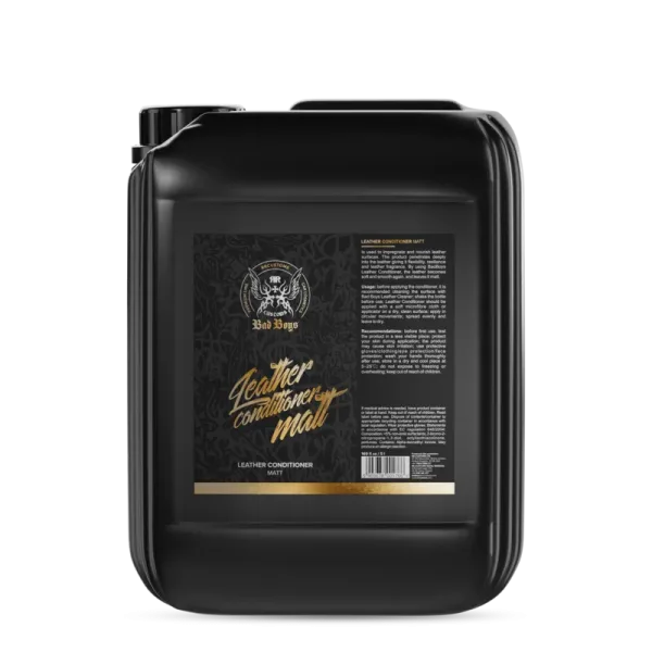 Bad Boys Leather Conditioner Matt - Vyživení kůže (5 l)