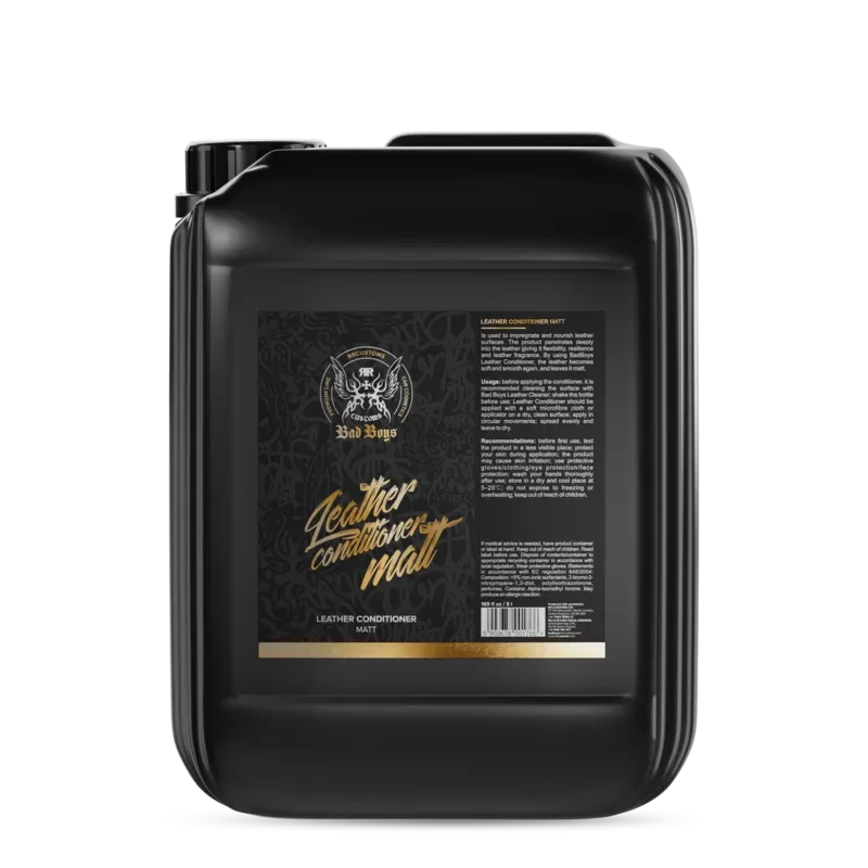 Bad Boys Leather Conditioner Matt - Vyživení kůže (5 l)