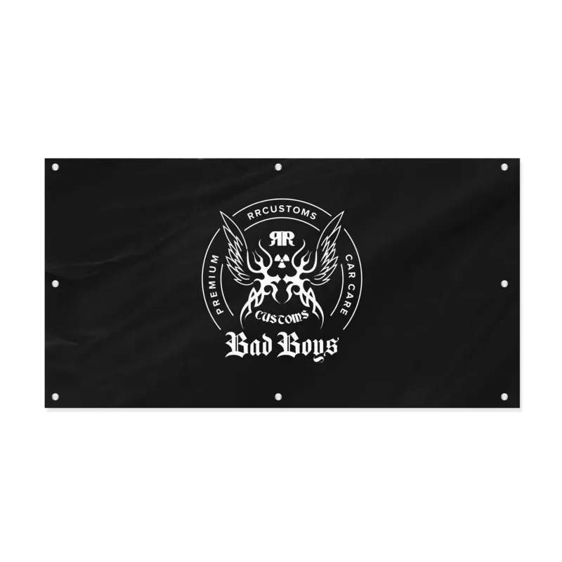 Bad Boys Garage Banner 79cm x 150cm