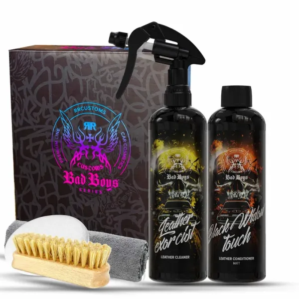 Bad Boys Limited Leather Pack - Sada na čištění a vyživení kůže